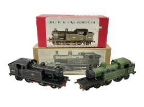 ‘00’ gauge - two kit built steam locomotives comprising Class N7 LNER/BR 1/4/5 0-6-2T no.69614 finis