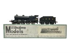 Millholme Models ‘00’ gauge - kit built GCR/LNER B5 Class 4-6-0 no.1686 steam locomotive and tender