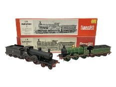 ‘00’ gauge - two kit built locomotive and tenders comprising SR Wainwright Class C 4-4-0 no.115 fini