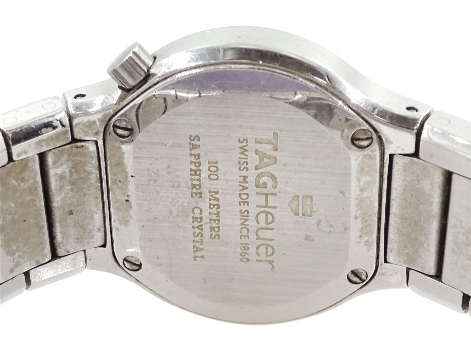 TAG Heuer Alter Ego ladies stainless steel quartz wristwatch - Image 3 of 4