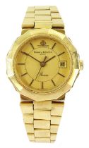 Baume & Mercier Riviera ladies 18ct gold quartz wristwatch