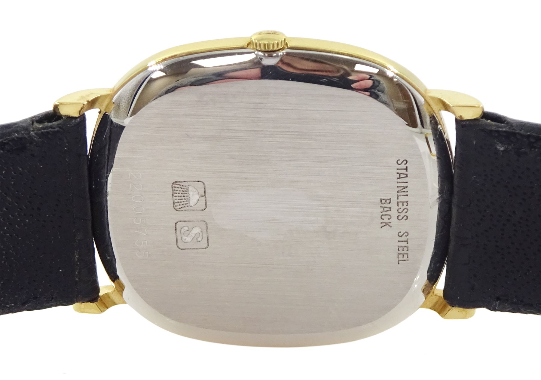 Longines gentleman's gold-plated and stainless steel quartz wristwatch - Image 3 of 5