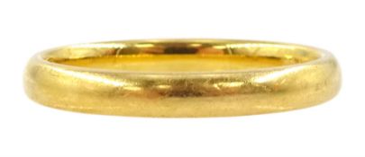 22ct gold wedding band