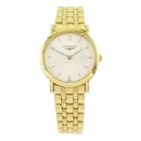 Longines Prestige 18ct gold ladies quartz wristwatch
