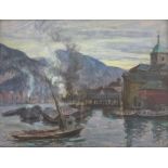 William Samuel Horton (American 1865-1936): Mountain Harbour