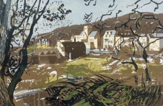 Edwin La Dell (British 1914-1970): 'Ampleforth' Yorkshire