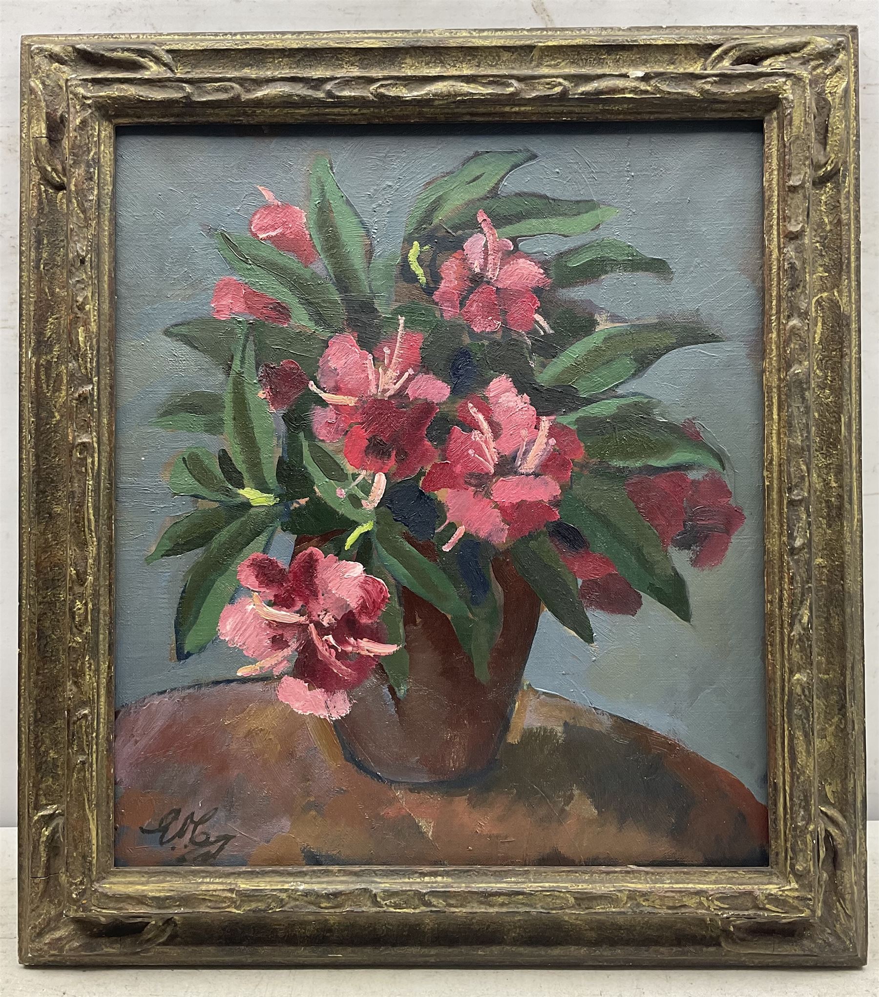 Continental School (20th Century): Bouquet of Pink Roses - Image 2 of 4