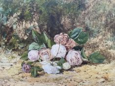Annie Beaumont (British 19th Century): Still Life of Roses