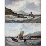 William Matthew Hale (British 1837-1929): Shipping off the Coast
