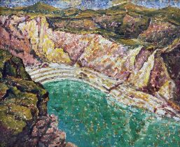 Sarah Adams (British 20th century): 'A Cornish Claypit'