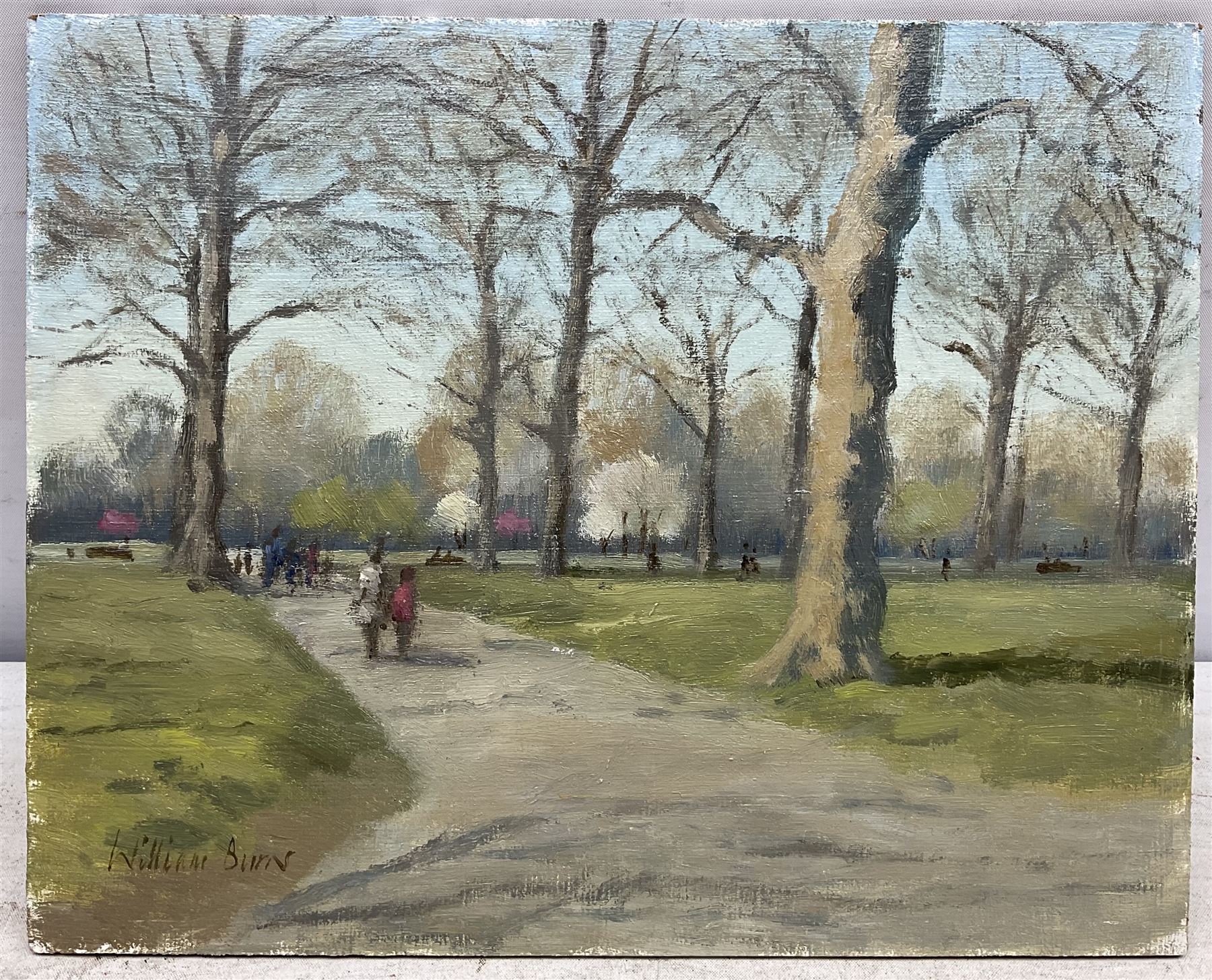 William Burns (British 1923-2010): 'Spring in Green Park' - Image 2 of 4