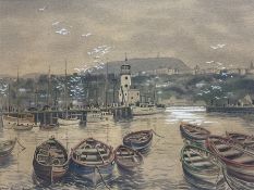 Joseph Appleyard (Yorkshire 1908-1960): 'The Harbour - Scarborough'