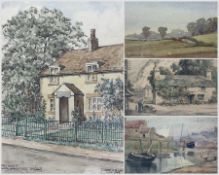 Henry George Walker (British 1876-1932): The Village Inn