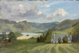 Anthony J Rickards (British 1919-1993): Green Landscape