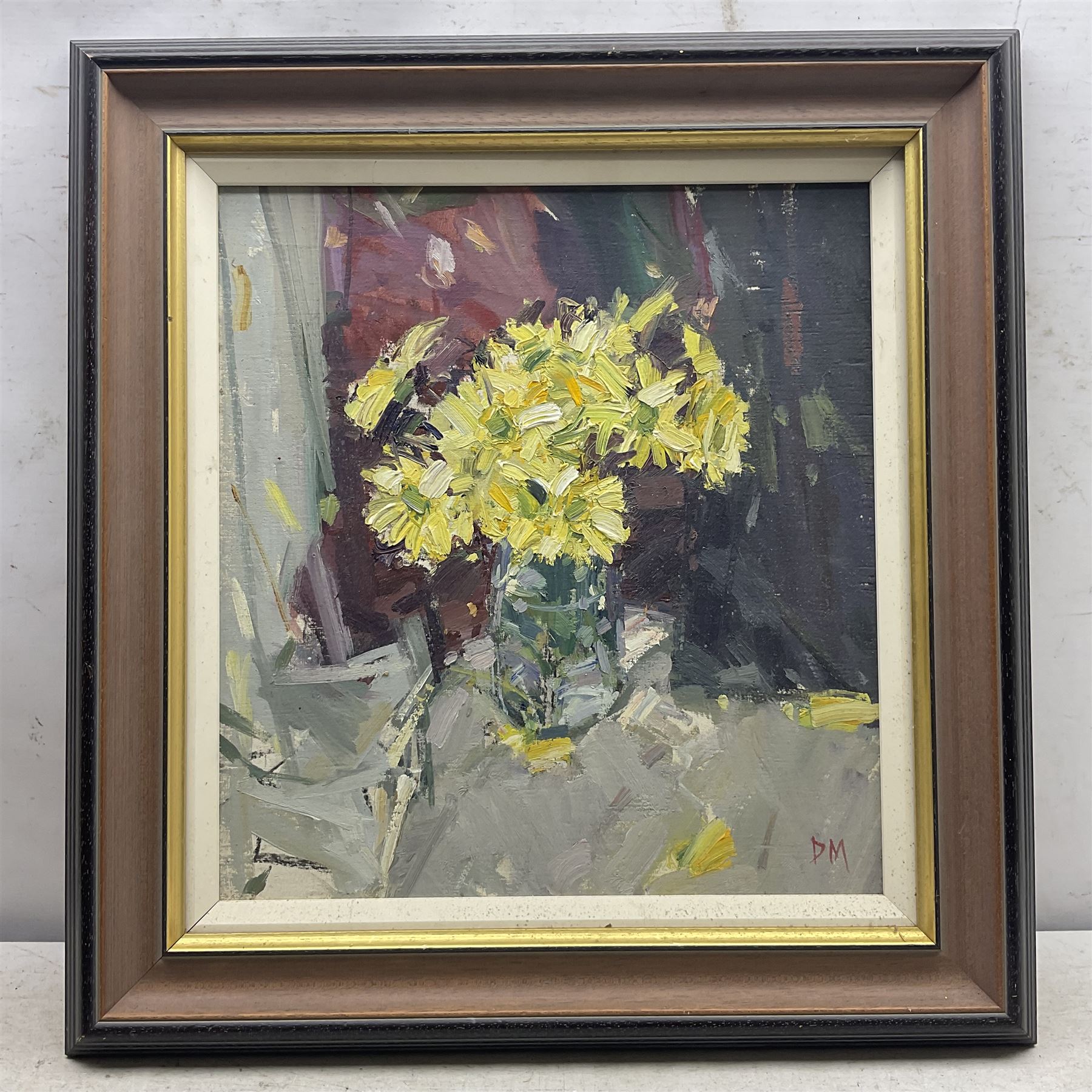Don McKinlay (British 1929-2017): Yellow Daisies - Image 2 of 3