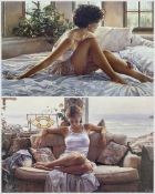 Steve Hanks (American 1949-2015): 'Southwestern Bedroom' and 'To Search Within