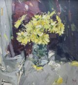 Don McKinlay (British 1929-2017): Yellow Daisies