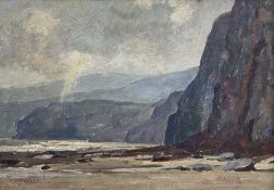 Marie Hartley (Yorkshire 1905-2006): 'Cliffs near Robin Hood's Bay'