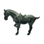 Bronze modelled as a Tang war horse