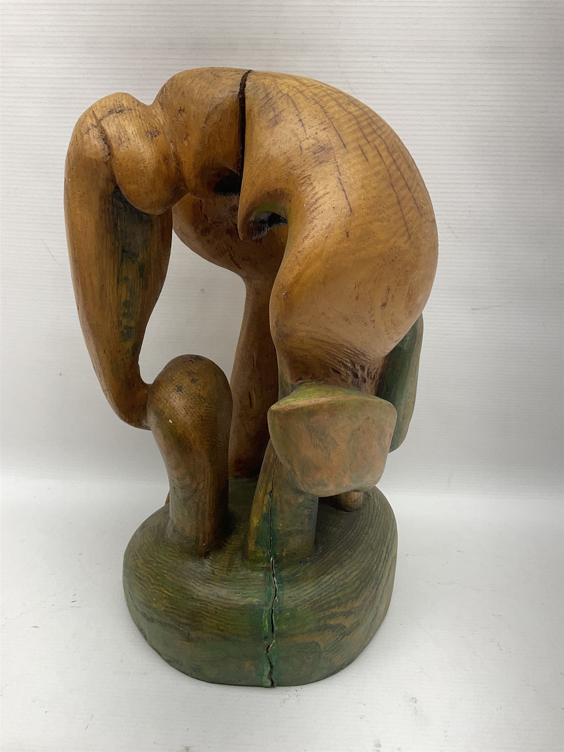 Helen Skelton (British 1933 – 2023): Four carved wooden abstract sculptures - Bild 7 aus 11