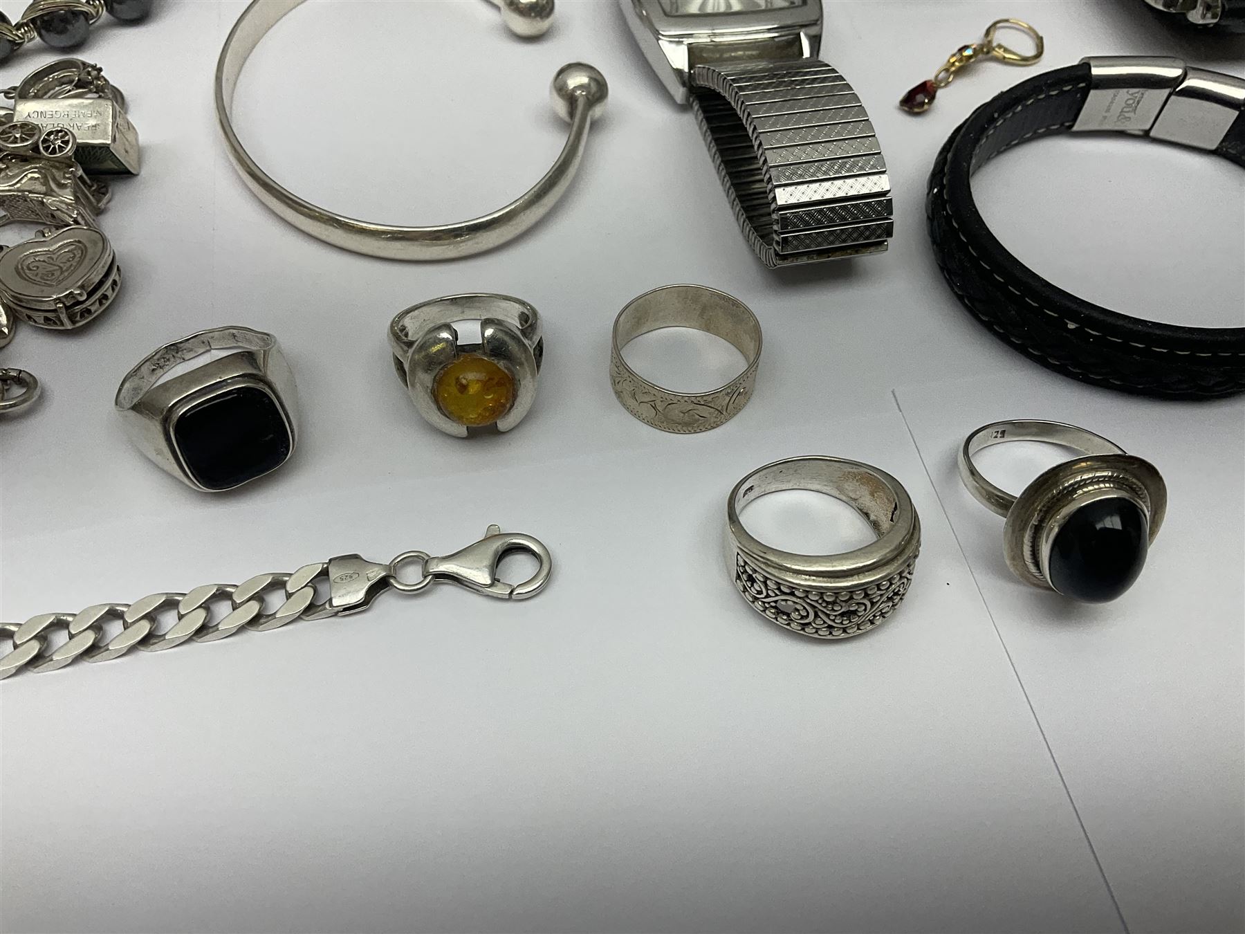 Silver jewellery - Image 10 of 17