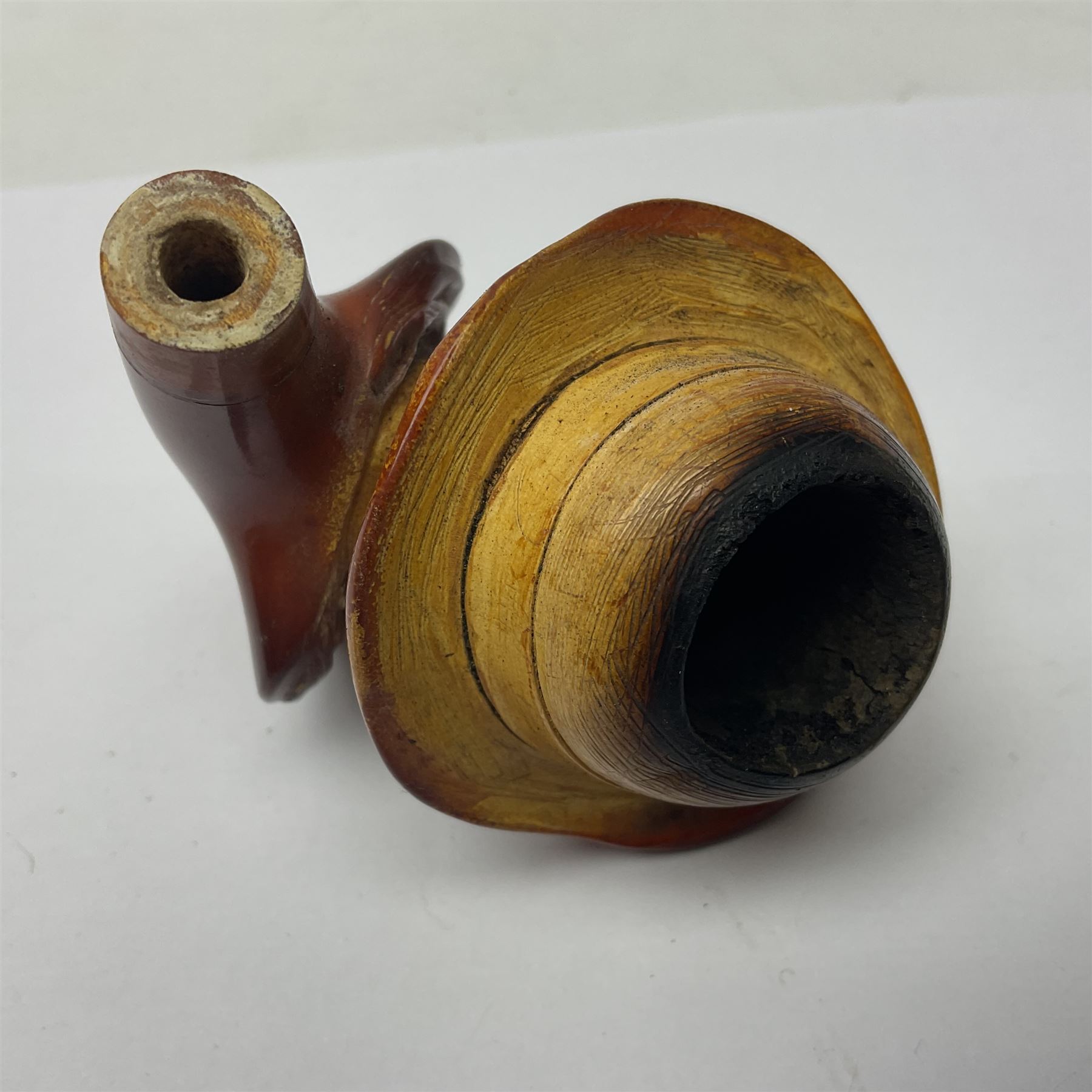 Carved Meerschaum pipe - Image 4 of 11