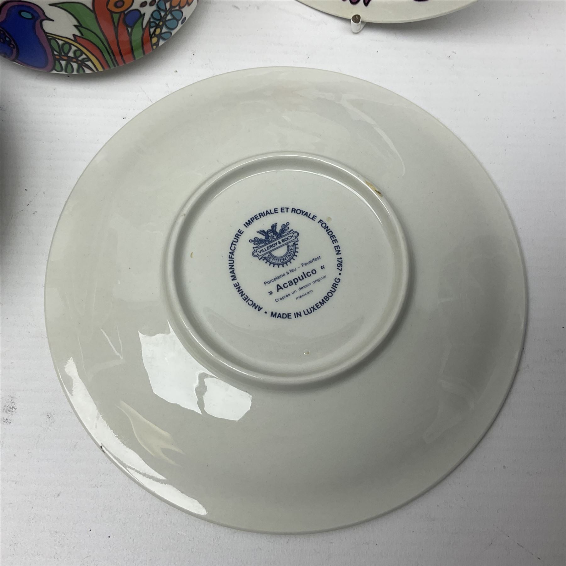 Villeroy & Boch Acapulco pattern coffee set for six - Image 9 of 15