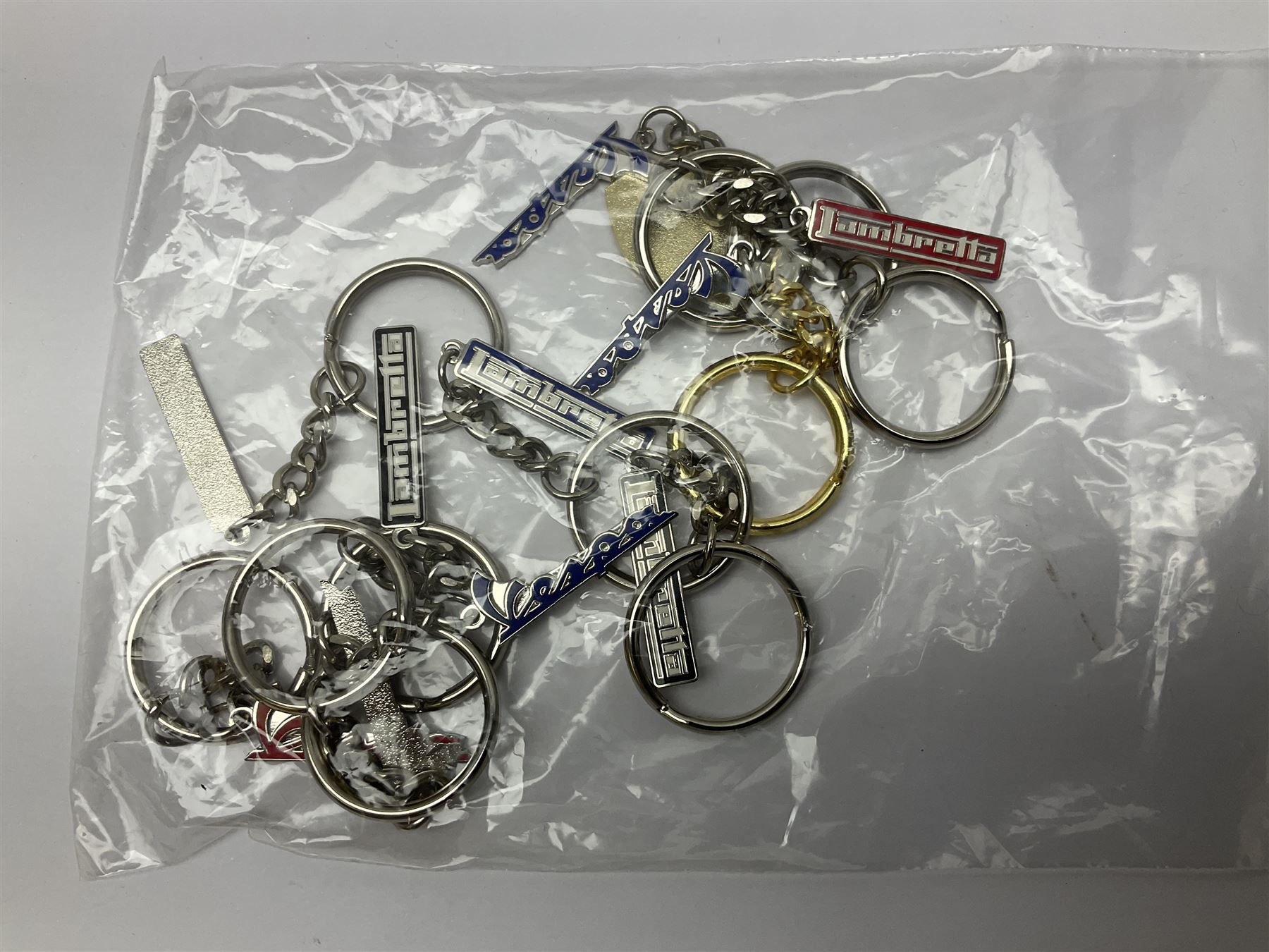 Large collection of approximately one hundred enamel badges and key rings - Image 9 of 12