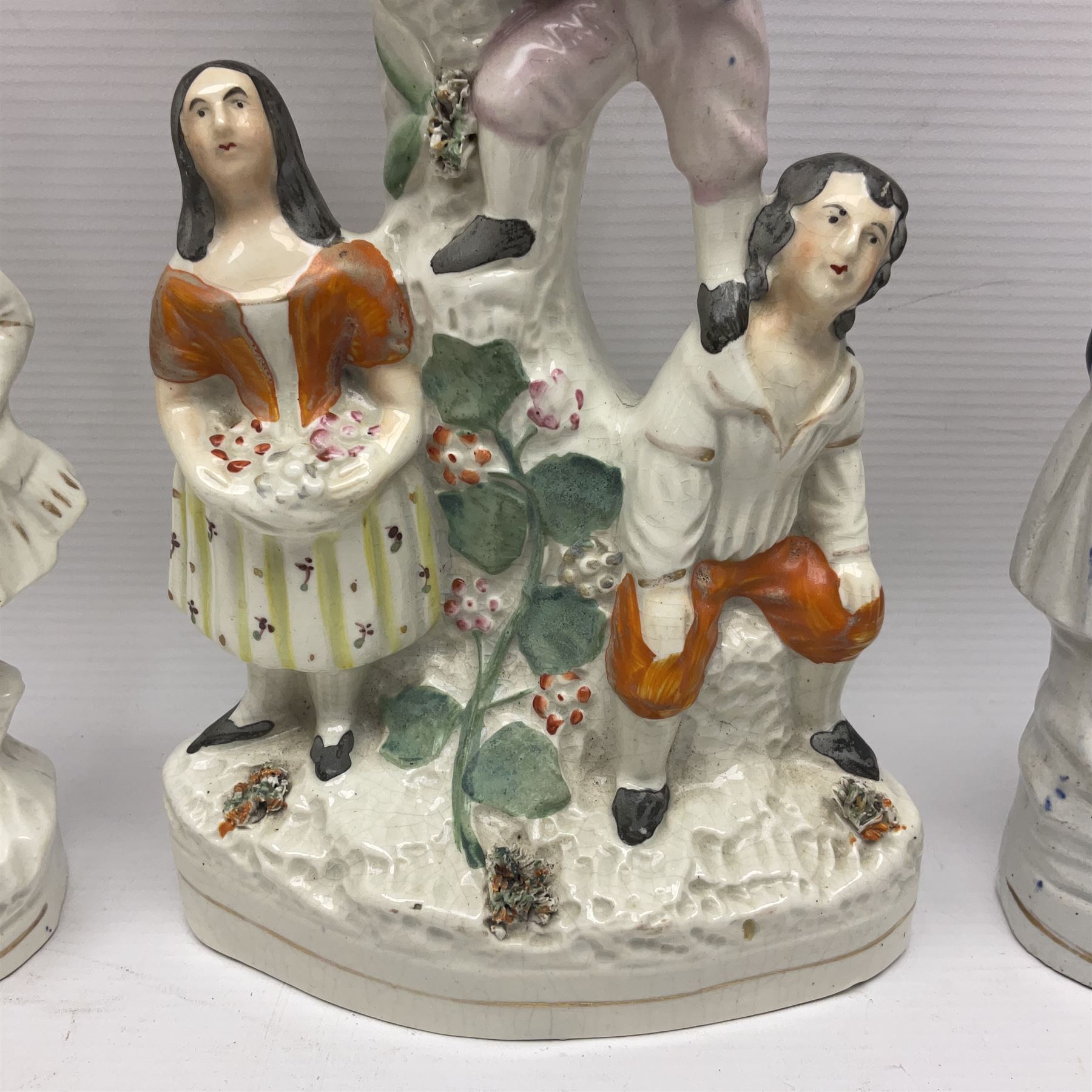 Collection of 19th century and later Staffordshire figures - Image 13 of 16