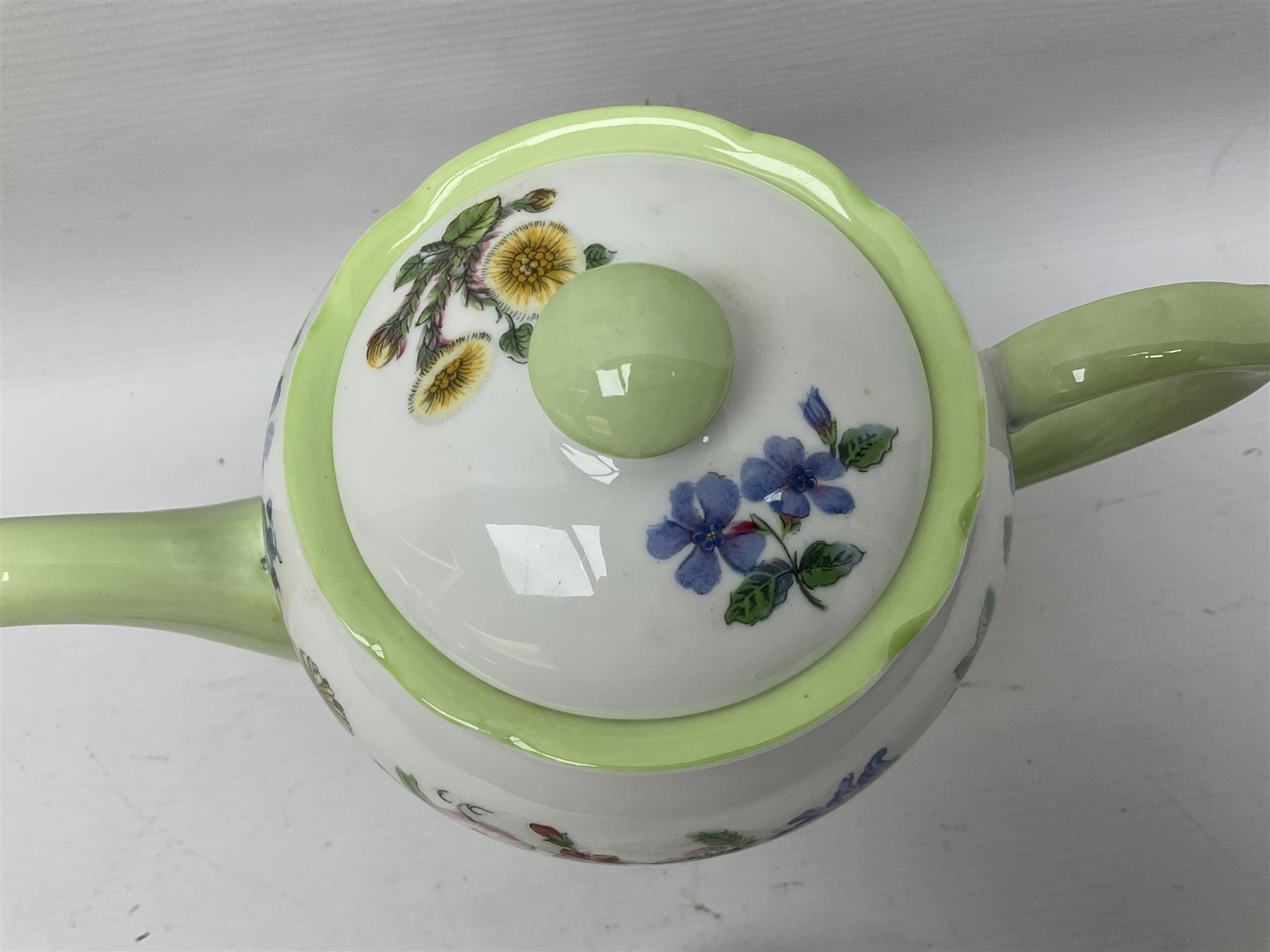 Shelley Hedgerow pattern coffee service for six - Image 12 of 15