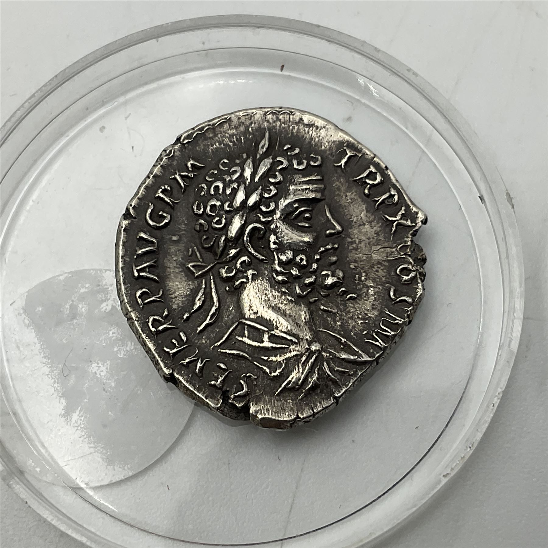 Mixed group of mostly silver coins comprising Septimus Severus (AD 191-211) silver denarius (RIC VI - Image 2 of 12