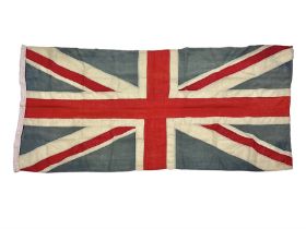 Large linen union jack flag