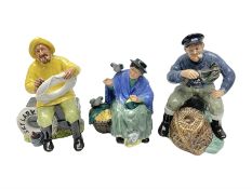 Three Royal Doulton figures