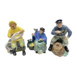 Three Royal Doulton figures