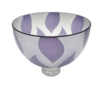 Stephen Gillies & Kate Jones contemporary studio glass bowl