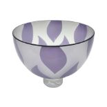 Stephen Gillies & Kate Jones contemporary studio glass bowl