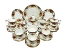 Royal Albert Old Country Roses tea service