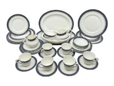 Royal Doulton Sherbrooke pattern dinner service