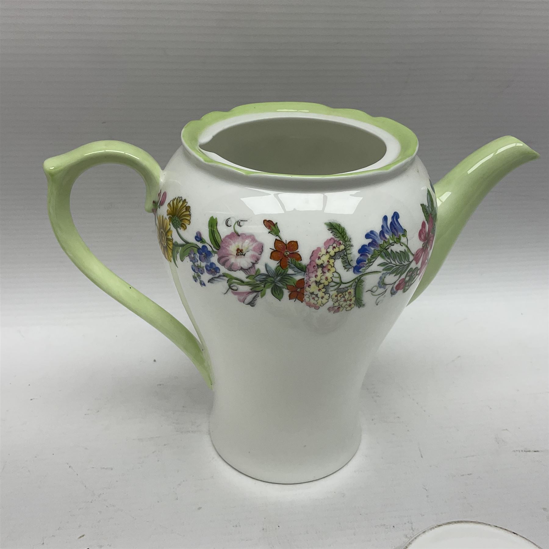 Shelley Hedgerow pattern coffee service for six - Image 14 of 15