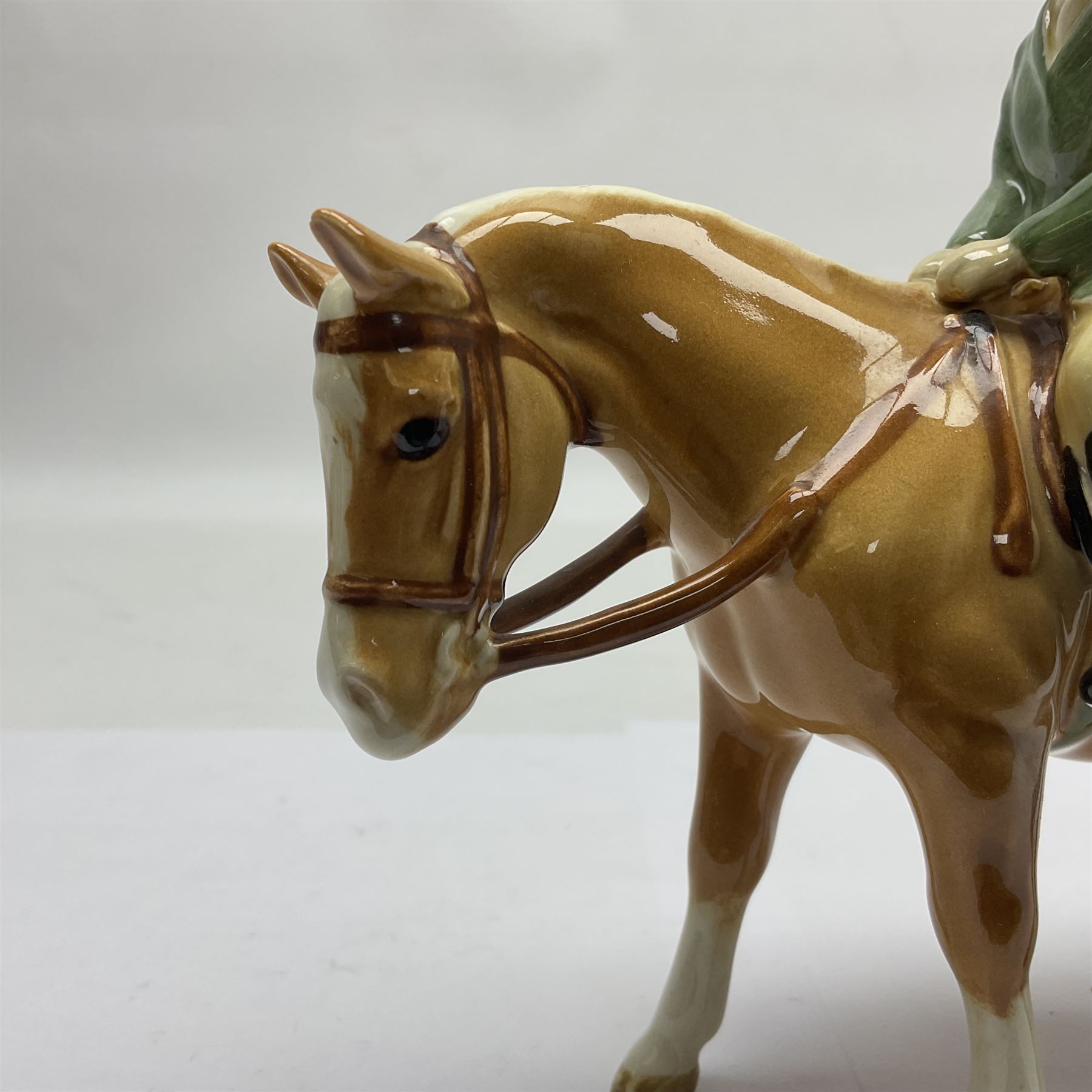 Beswick boy on palomino pony No 1500 - Image 2 of 6