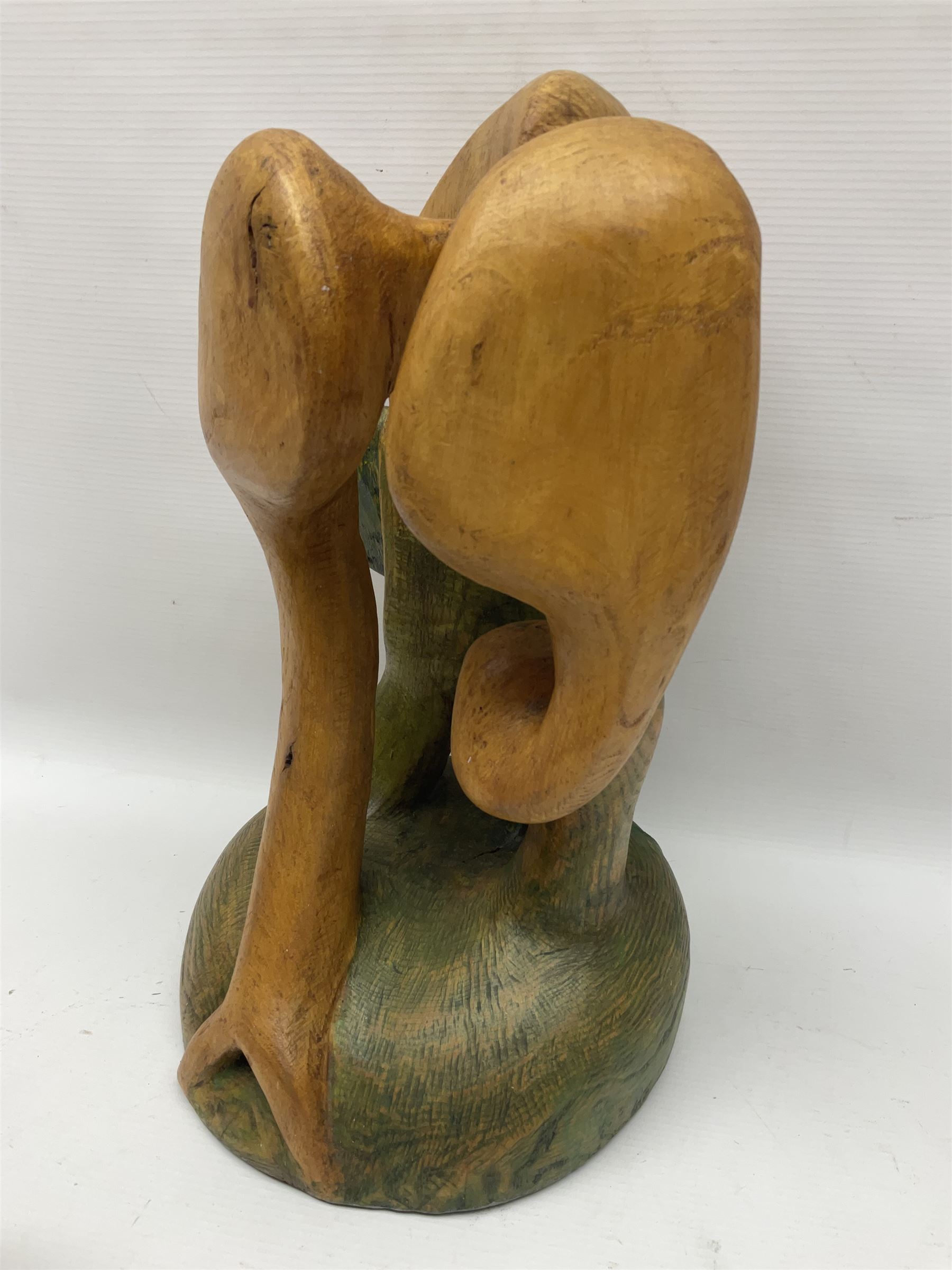 Helen Skelton (British 1933 – 2023): Four carved wooden abstract sculptures - Bild 6 aus 11