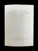 Exhibition catalogue for 'Winston Churchill - Honorary Academician Extraordinary' paintings by the R