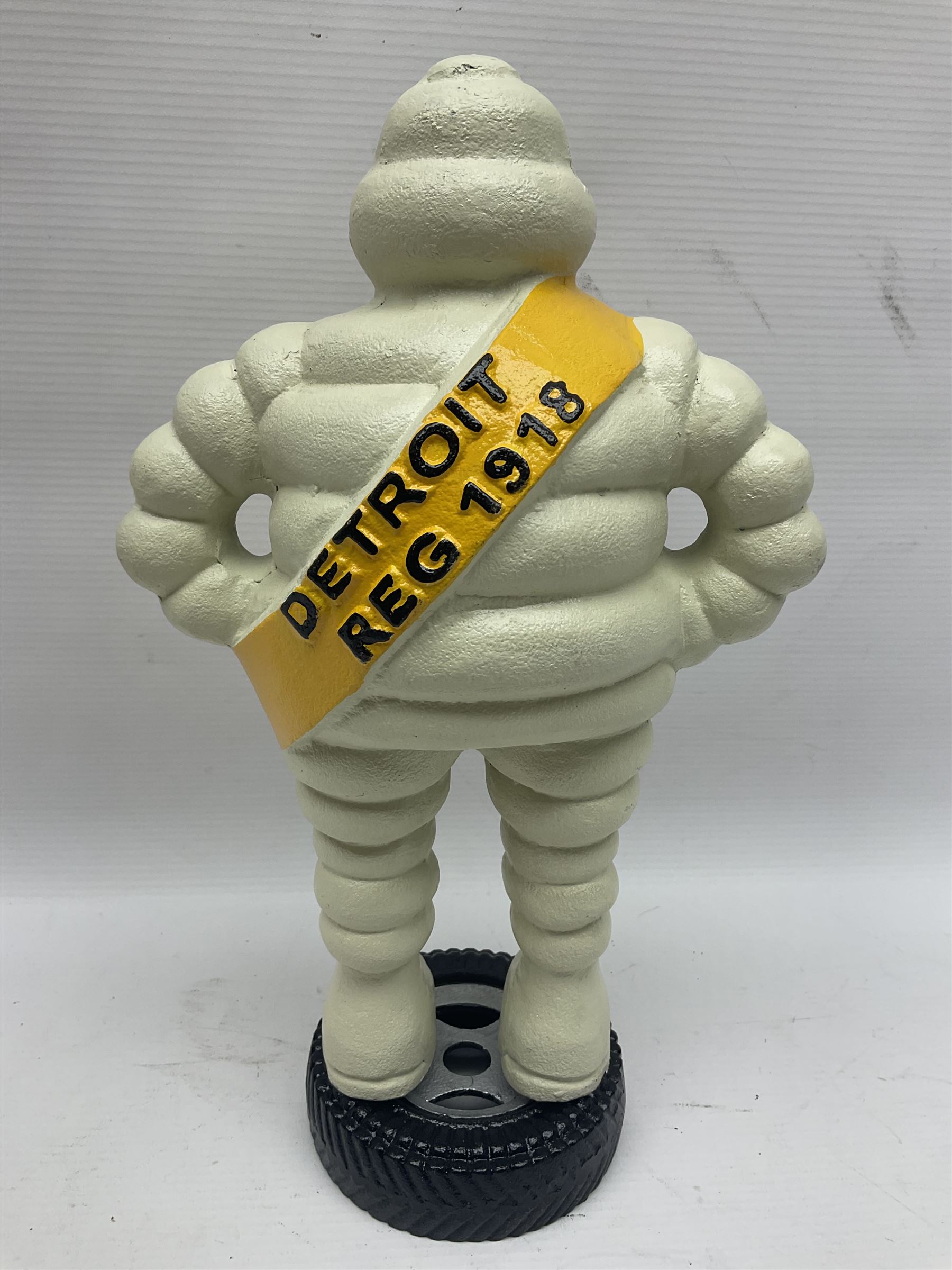 Cast iron figure of Michelin Man - Image 6 of 6