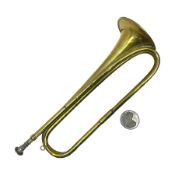 WWI Boosey & Co. brass military bugle