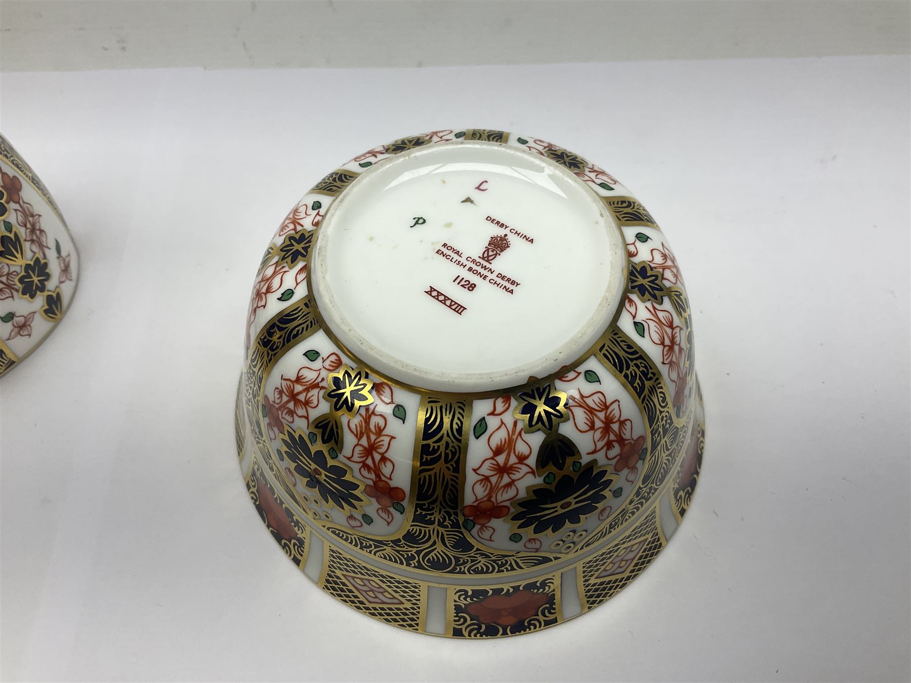 Royal Crown Derby 1128 Imari pattern open sucrier and milk jug - Image 5 of 9