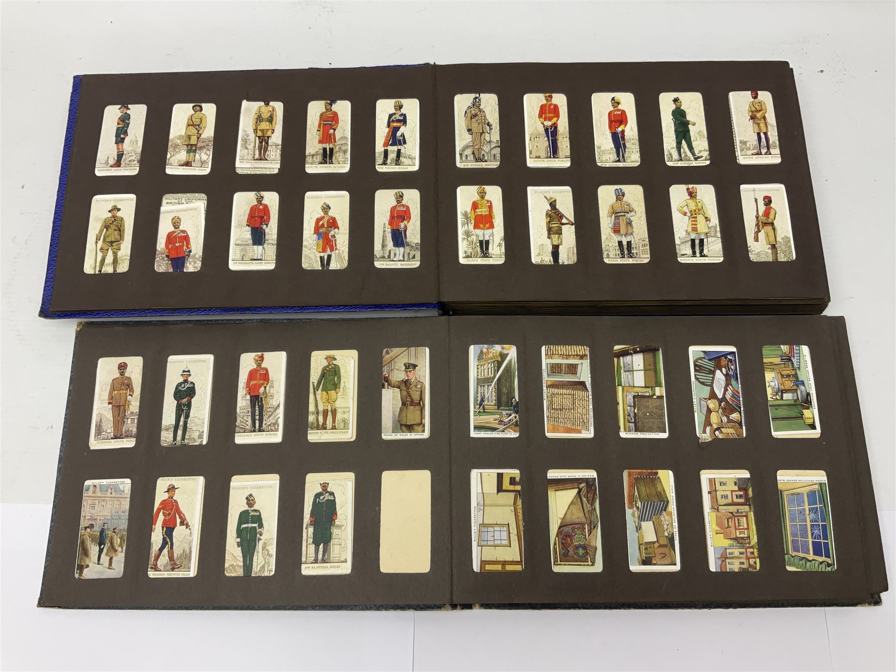 Four albums of cigarette cards - Image 16 of 18
