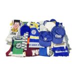 Collection of Leeds United scarves