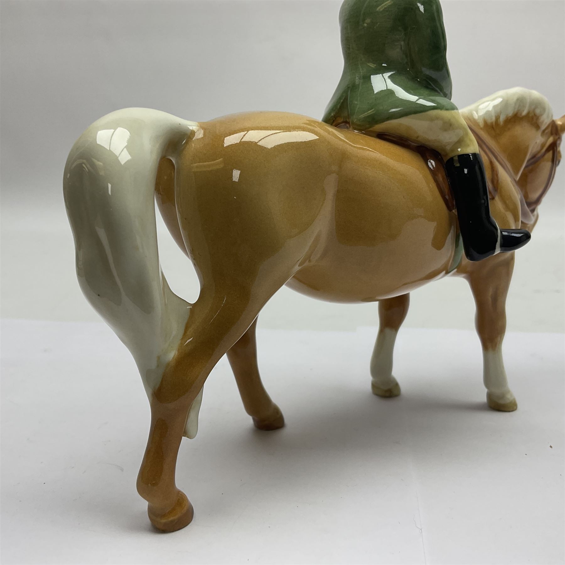 Beswick boy on palomino pony No 1500 - Image 4 of 6