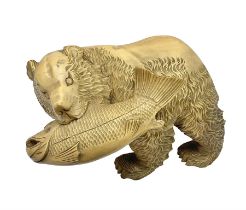 Wooden carving