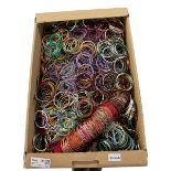 Large quantity of bangles in various colours